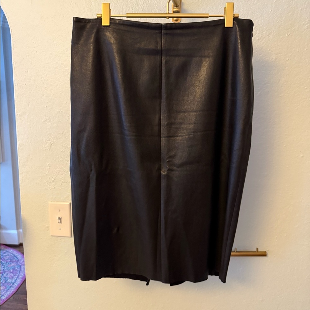 EUC Carlisle Genuine Leather Skirt